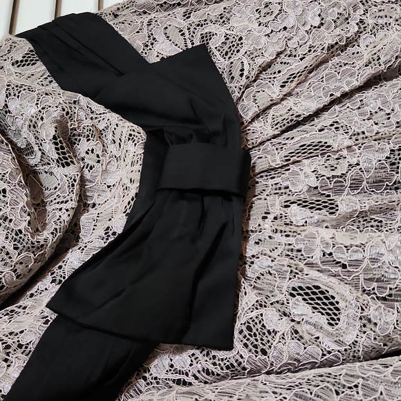 Y2K H&M stapless lace cocktail dress - Picture 3 of 7